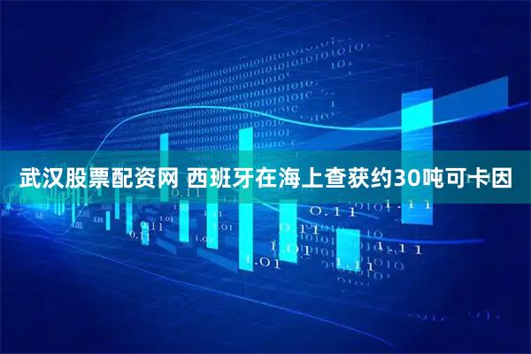 武汉股票配资网 西班牙在海上查获约30吨可卡因