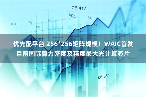 优先配平台 256*256矩阵规模!WAIC首发目前国际算力密度及精度最大光计算芯片